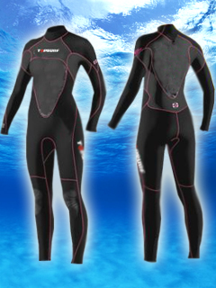 4/3mm Ladies Fullsuit