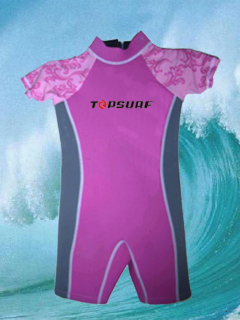 Girl's neo lycra suit